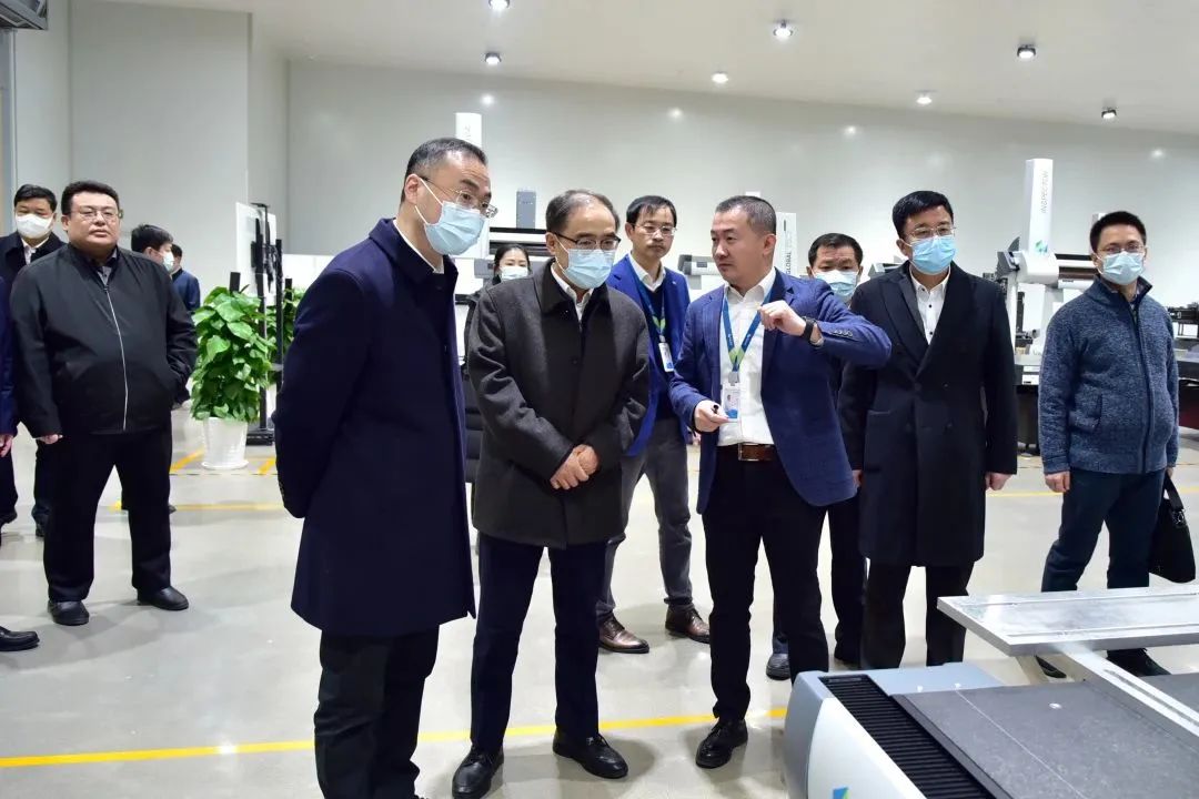 國家統(tǒng)計局副局長藺濤蒞臨?？怂箍抵腔郛a(chǎn)業(yè)園調(diào)研(圖2)